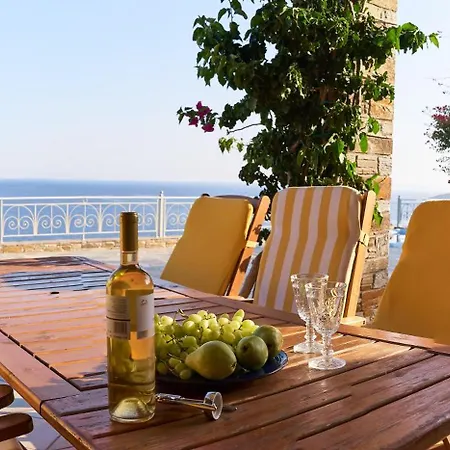 Andros Private Overlooking The Blue Aegean Sea Kipri (Andros)
