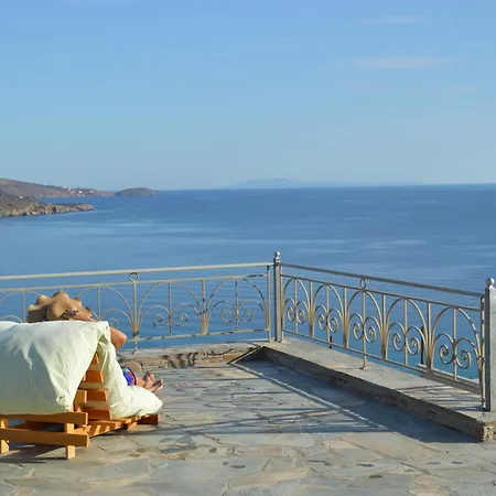 Andros Private Overlooking The Blue Aegean Sea * Kipri (Andros)